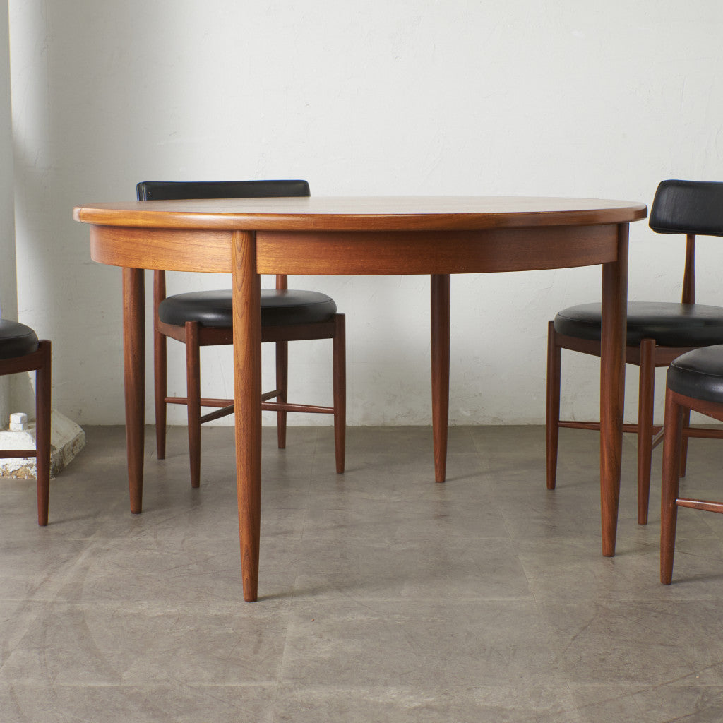 エクステンション ラウンドダイニングテーブル