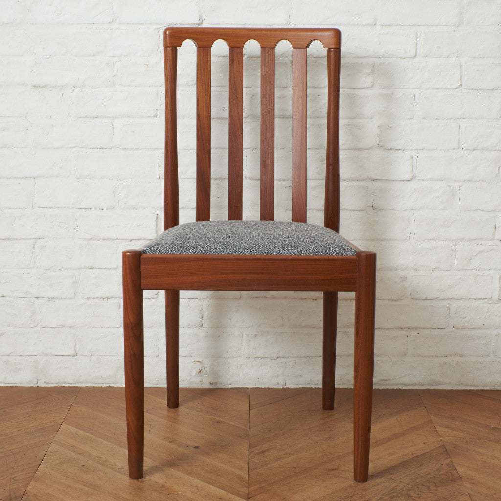 スラットバックチェア/ 張替済