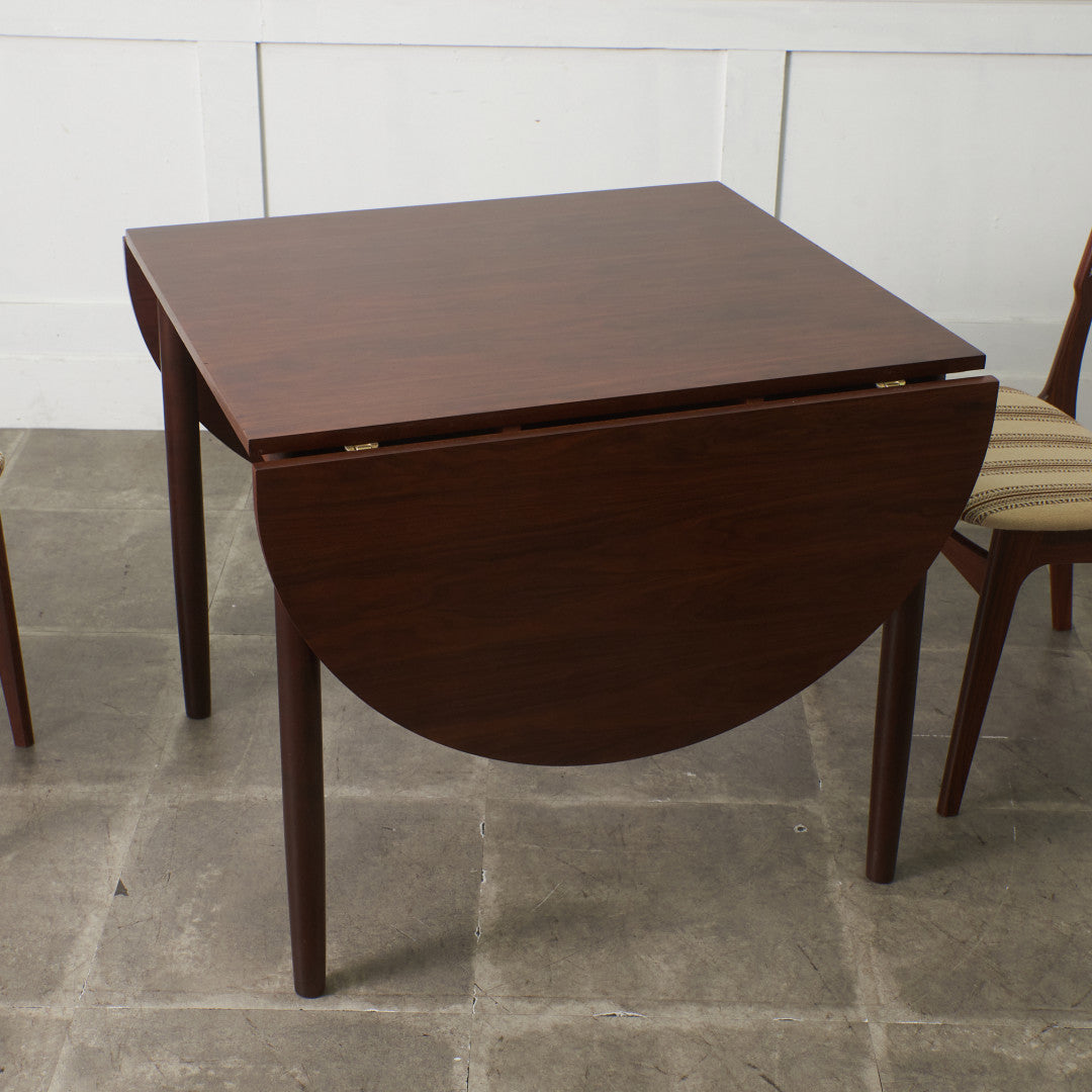 ビンテージ ドロップリーフテーブル ドロップサイドテーブル　剥離 ビンテージ ドロップリーフテーブル ドロップサイドテーブル 剥離