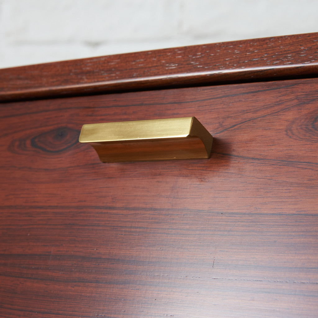 ローズウッド材 ライティングビューローデスク