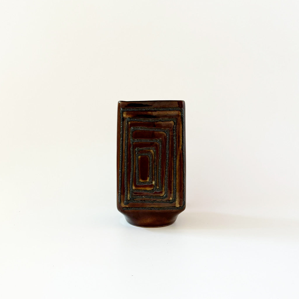 German Art Pottery フラワーベース