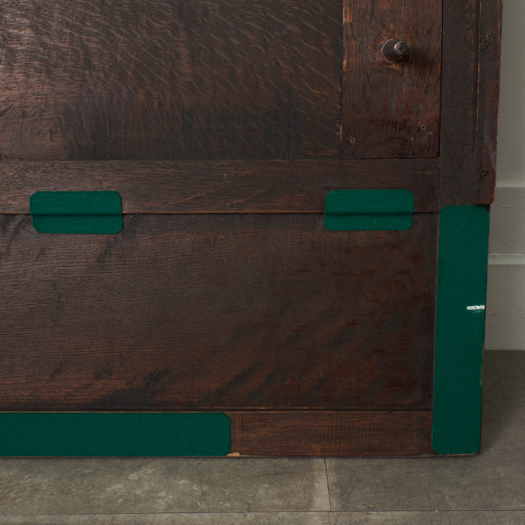 アンティーク ペインテッド ドローリーフダイニングテーブル