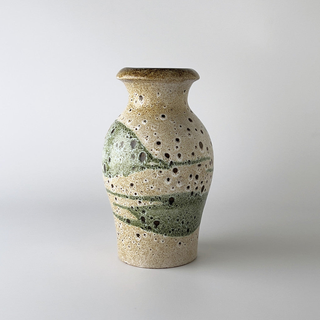 西ドイツ ヴィンテージ Fat Lava フラワーベース Scheurich