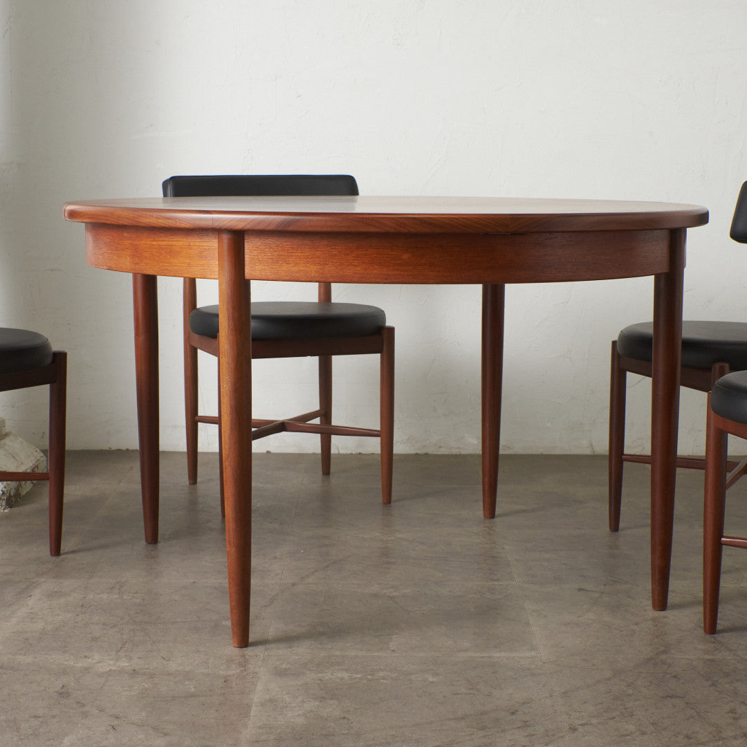 エクステンション ラウンドダイニングテーブル