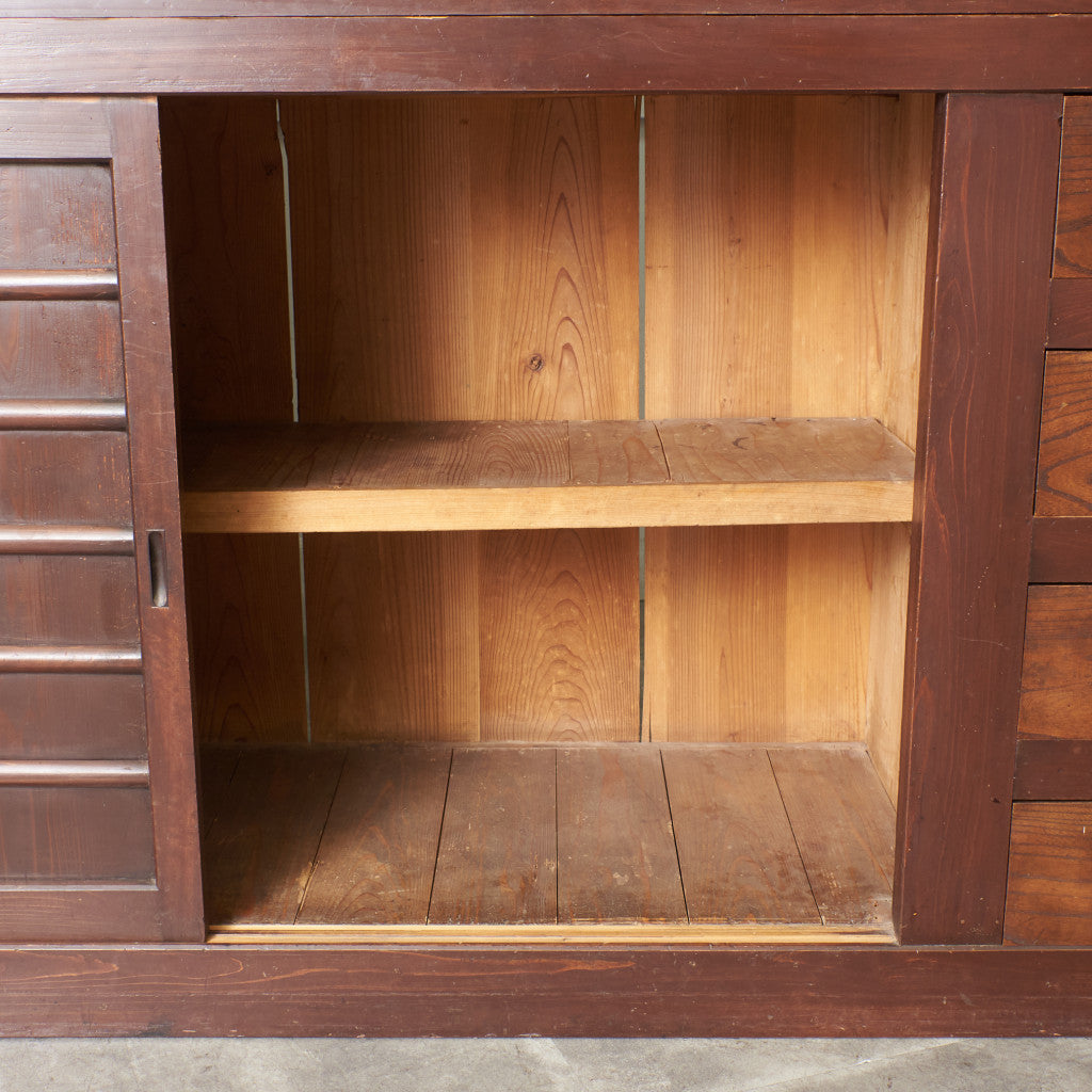 近江箪笥 欅材 水屋箪笥