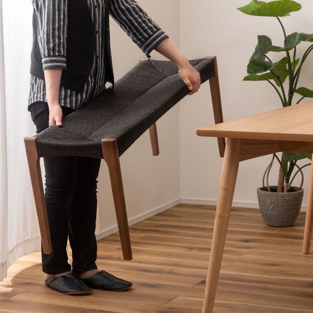 ペーパーコードベンチ Black & Brown