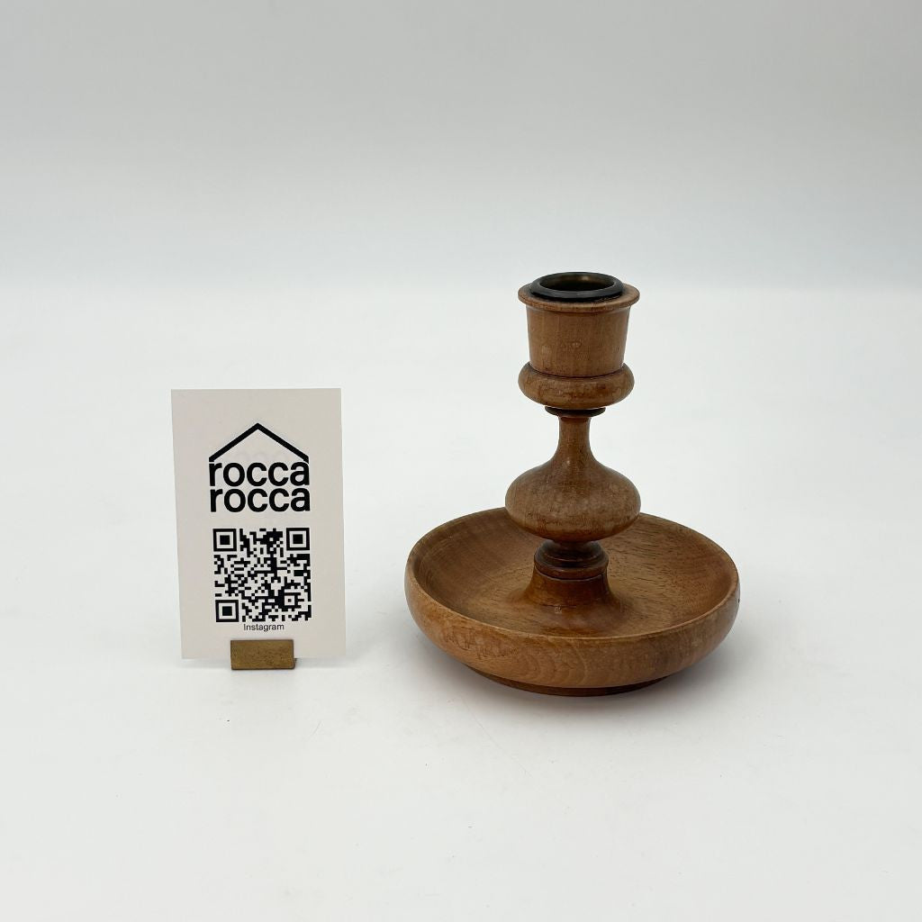 ヴィンテージ 木製キャンドルスタンド