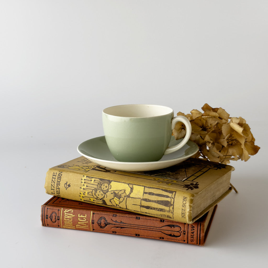 Twintone ツイントーン カップ&ソーサー Celadon