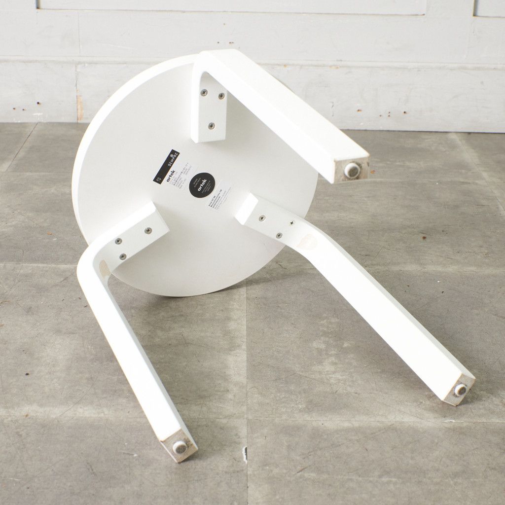 Artek スツール60 / オールホワイトラッカー