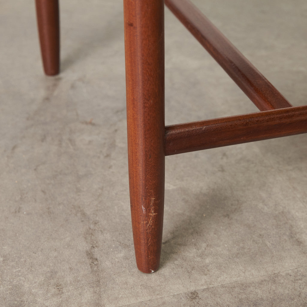 英国ヴィンテージ ダイニングチェア / 張替済