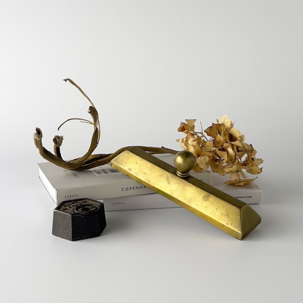 真鍮 ペーパーウェイト|rocca rocca