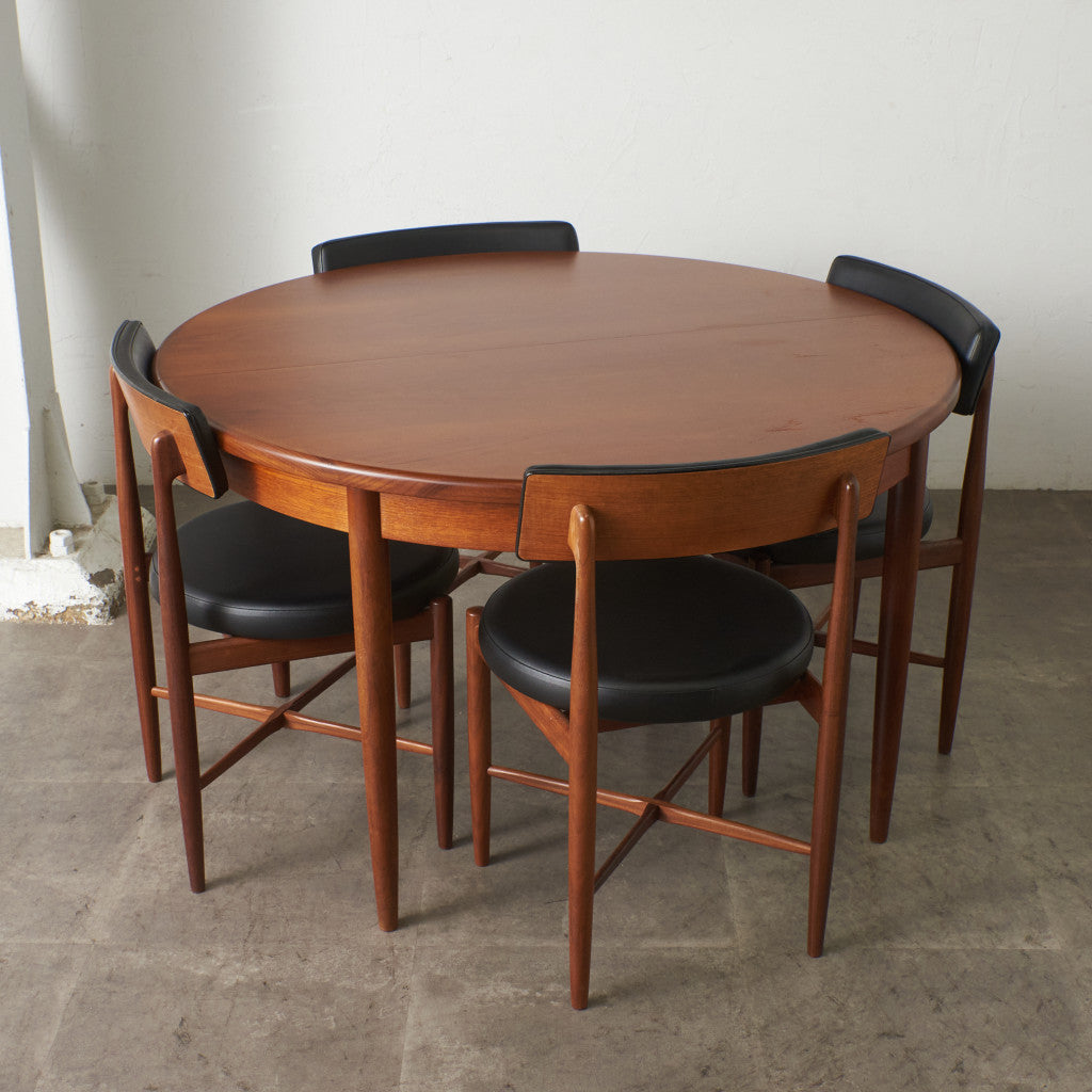 エクステンション ラウンドダイニングテーブル