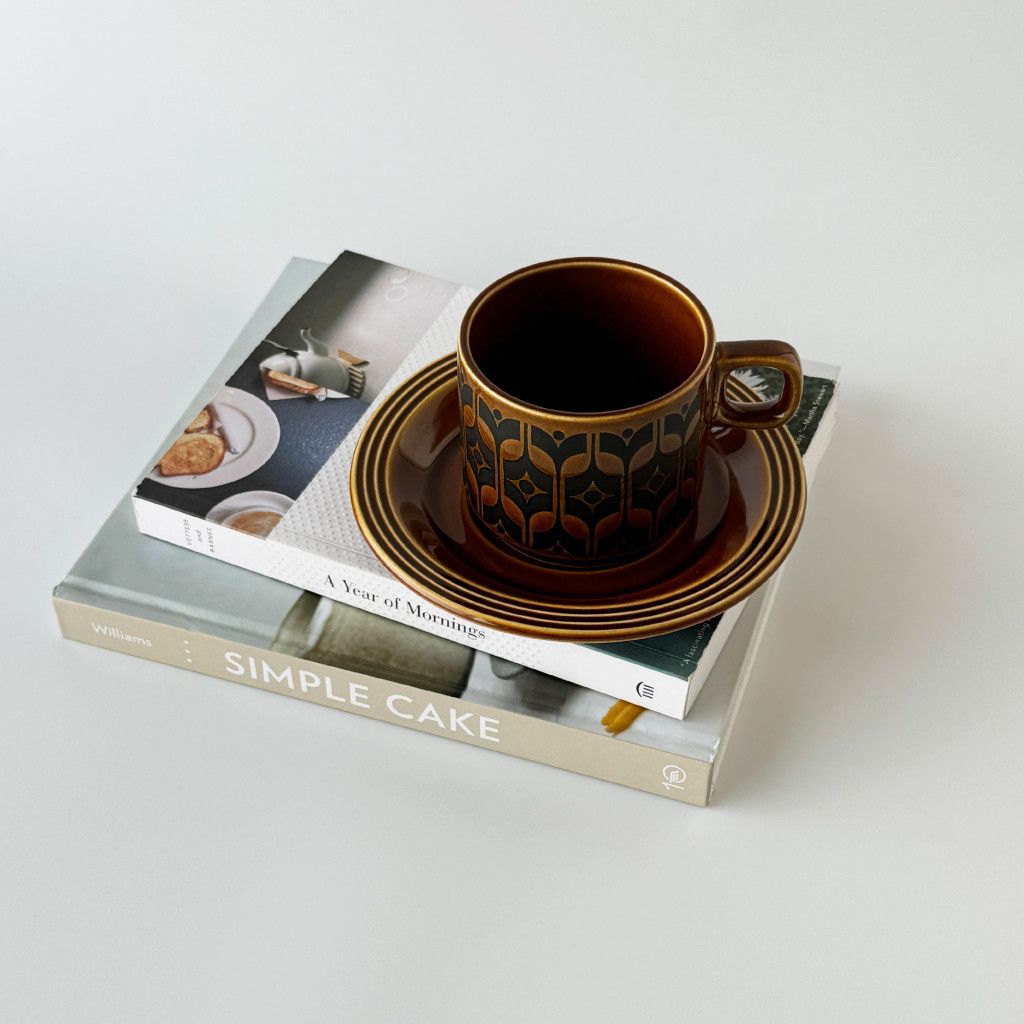 HEIRLOOM エアルーム カップ&ソーサー Autumn brown
