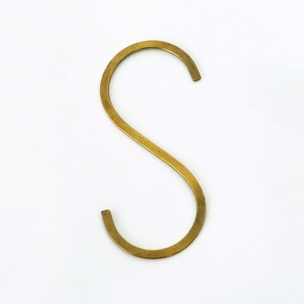 真鍮 S字フック Lサイズ