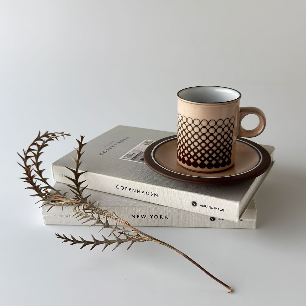 Coral コーラル カップ&ソーサー|ホーンジー Hornsea Pottery|サラ・バーディ Sara Vardy