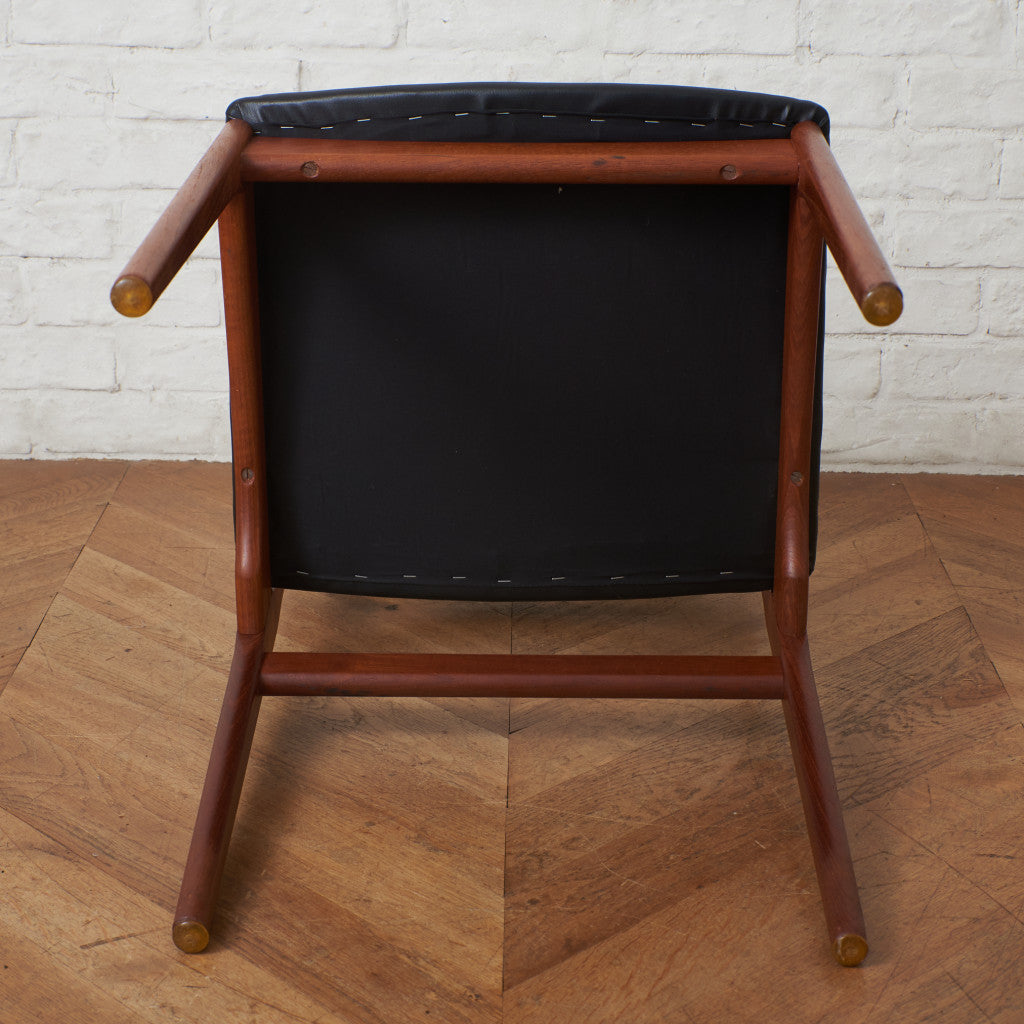 デンマーク ヴィンテージ ダイニングチェア / 張替済