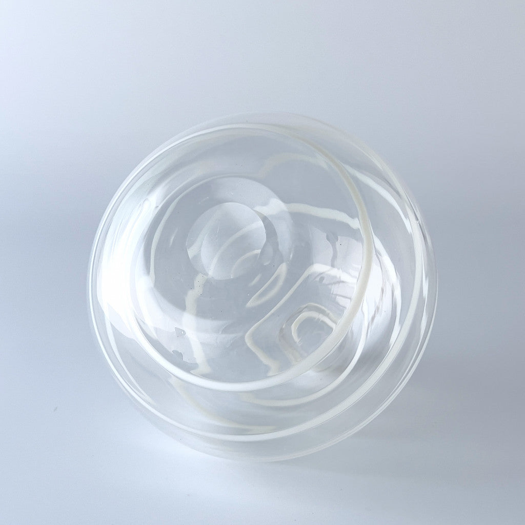 ヴィンテージ ガラスフラワーベース