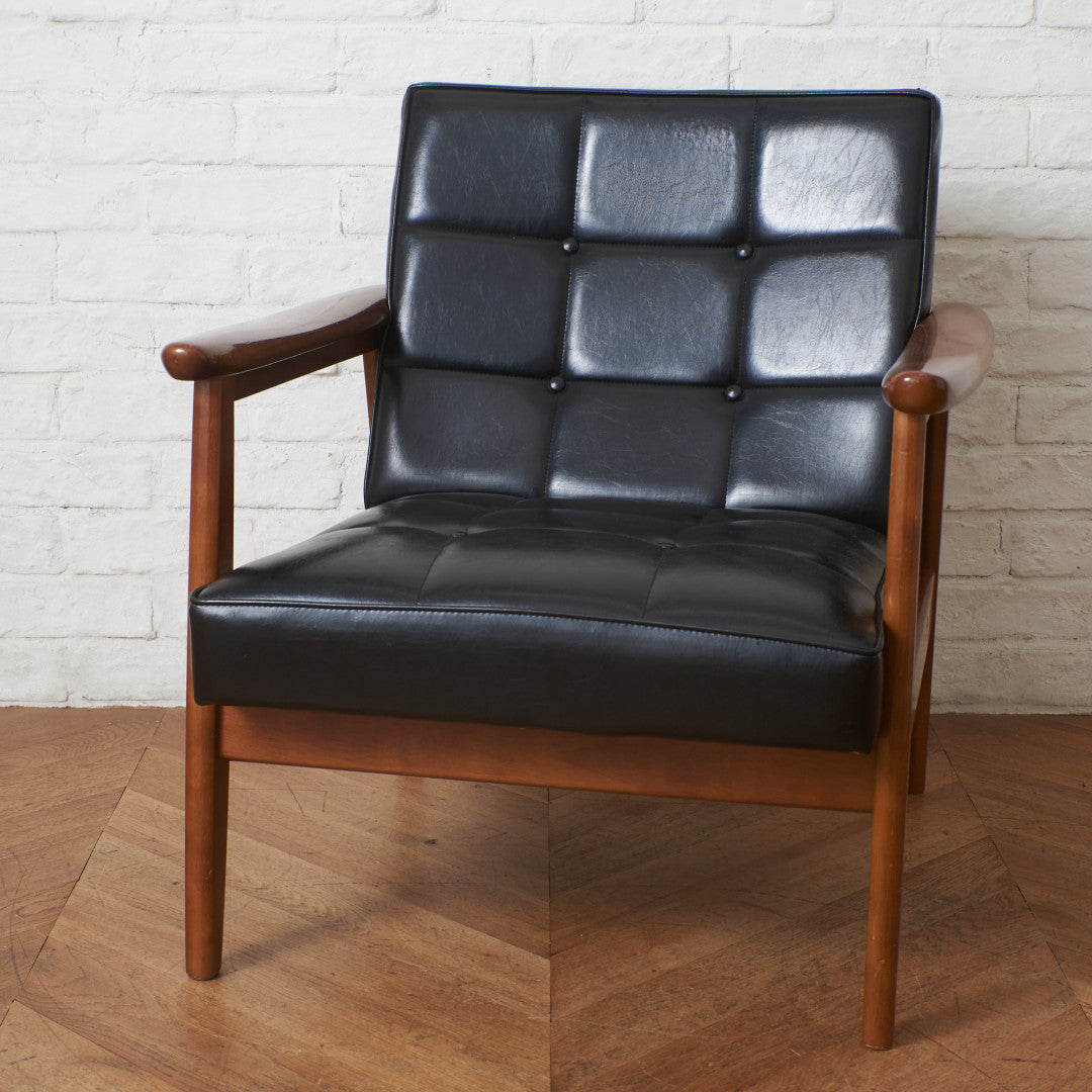 Kチェア 1シーター / スタンダードブラック｜カリモク karimoku