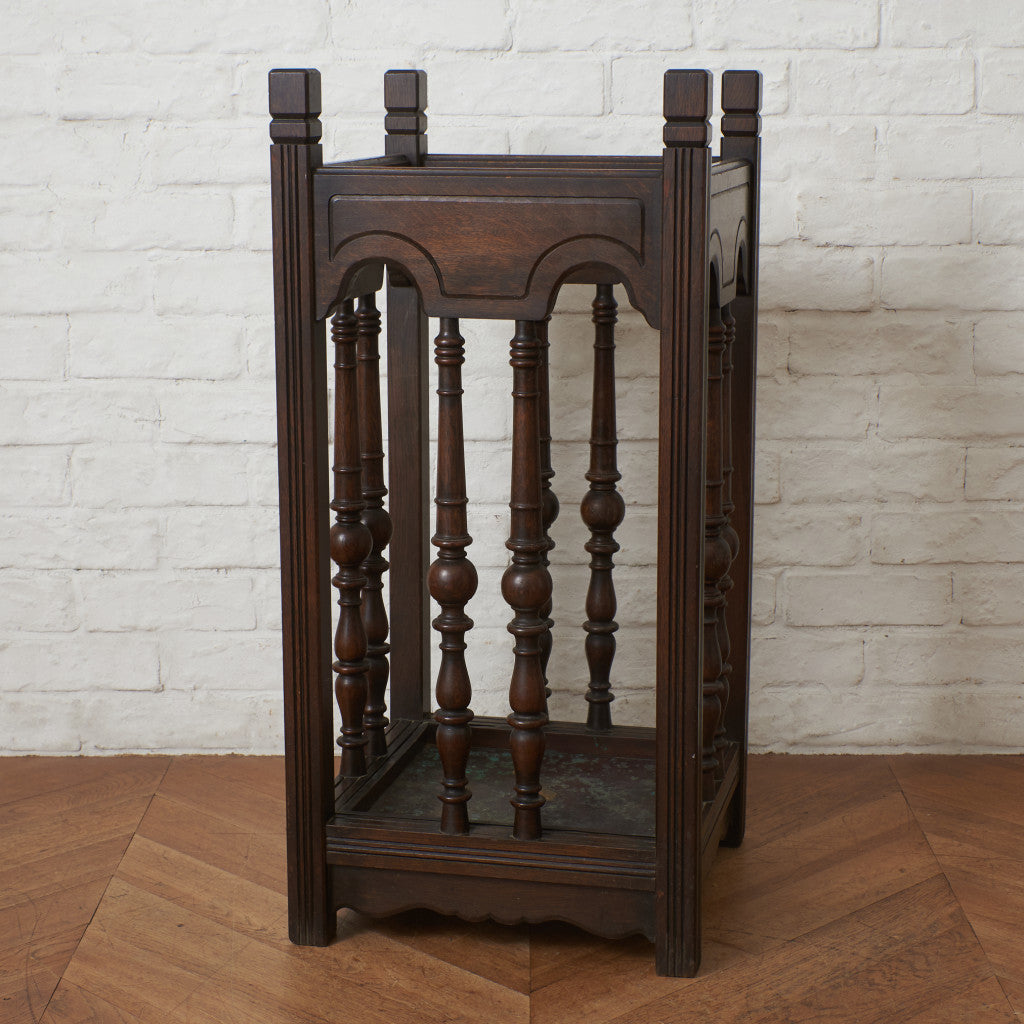 神戸洋家具 オーク材 アンブレラスタンド