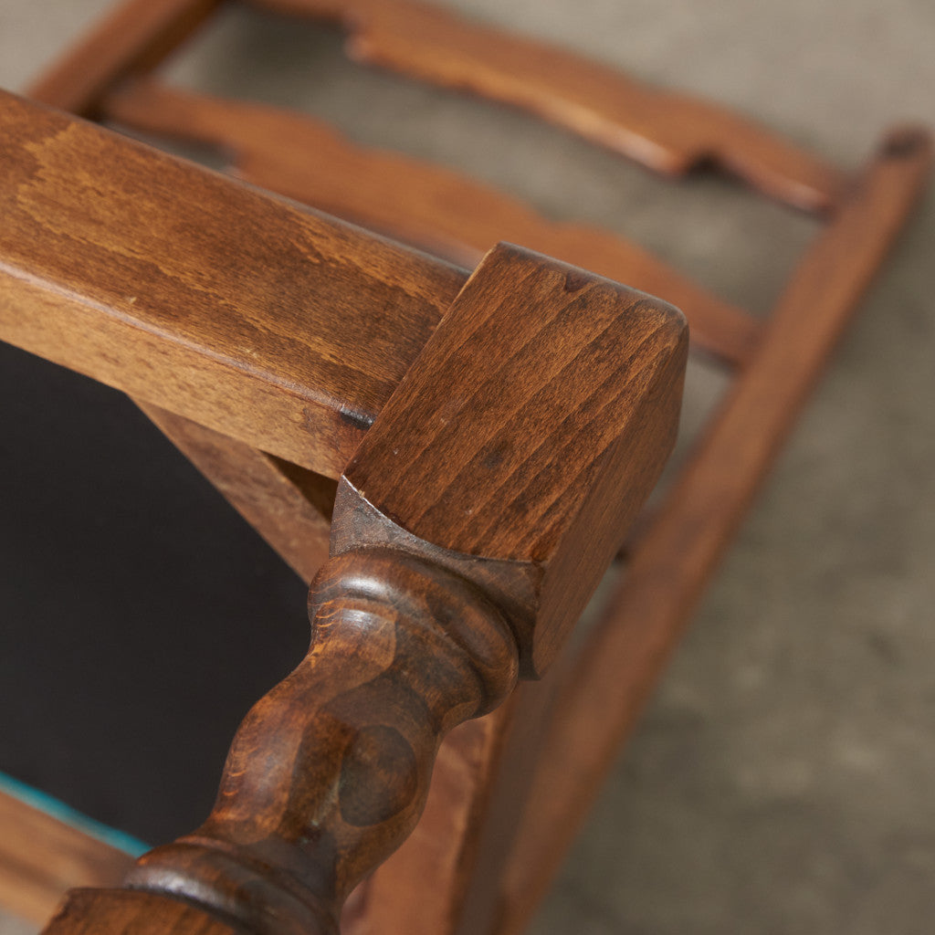 英国アンティーク ラダーバックチェア / 張替済