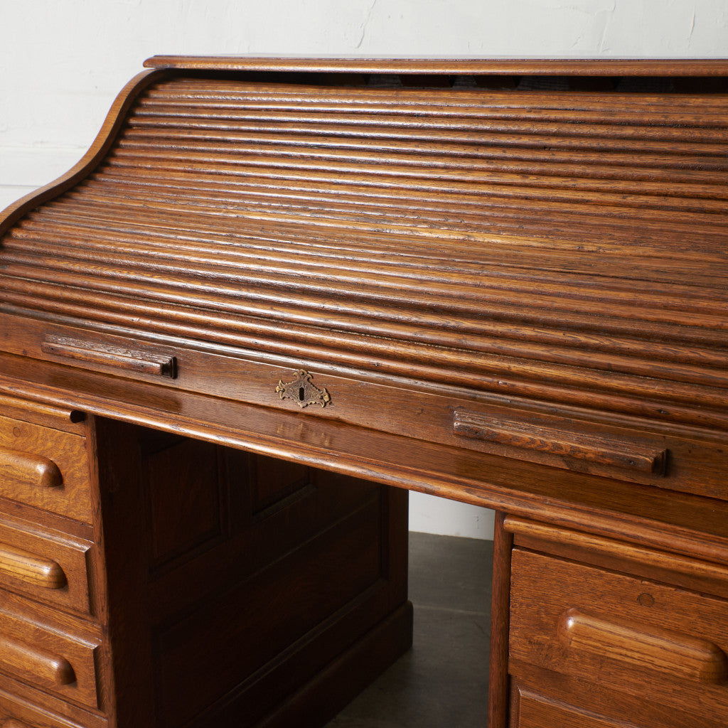 クラシック ロールトップデスク