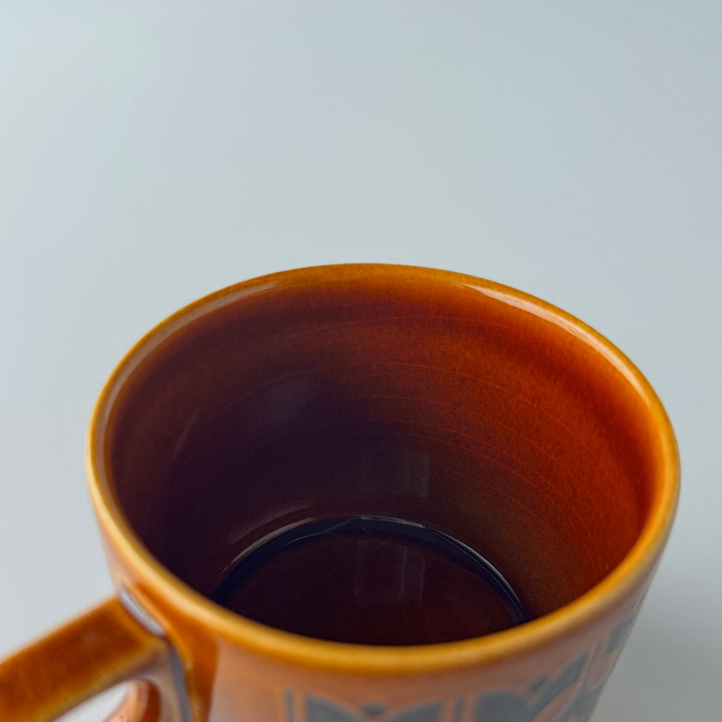 HEIRLOOM エアルーム カップ&ソーサー Autumn brown