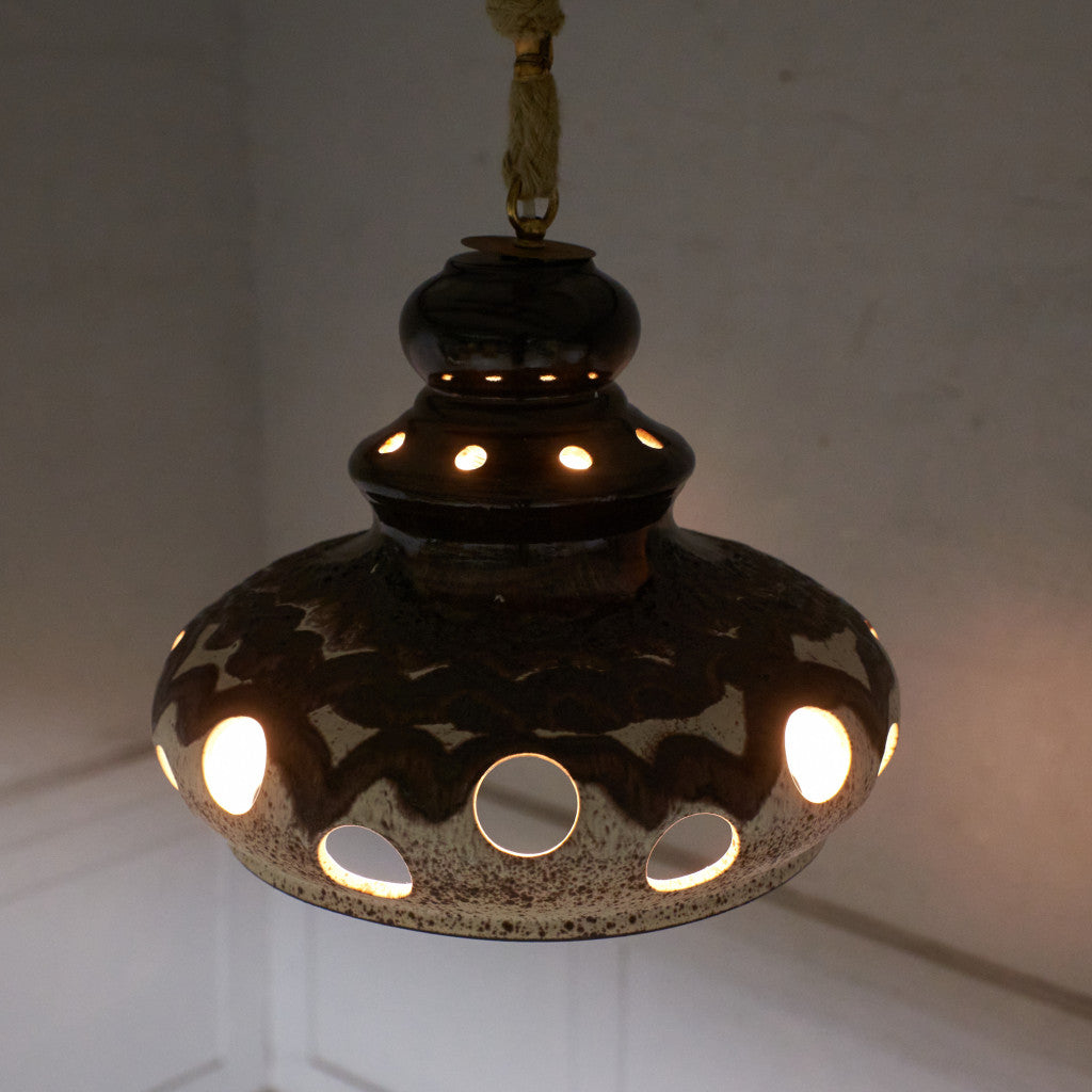 西ドイツヴィンテージ Fat lava ペンダントランプ