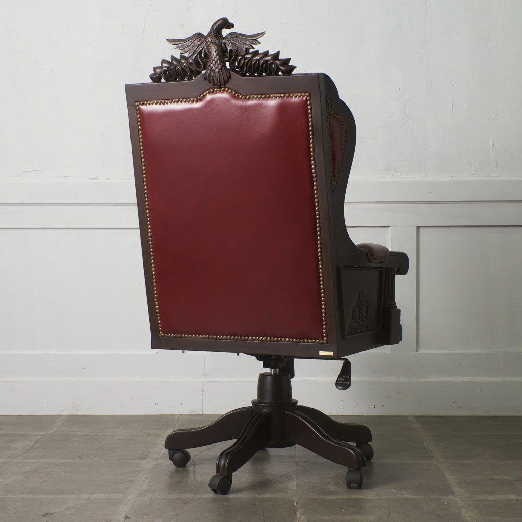 ウィングバック デスクチェア