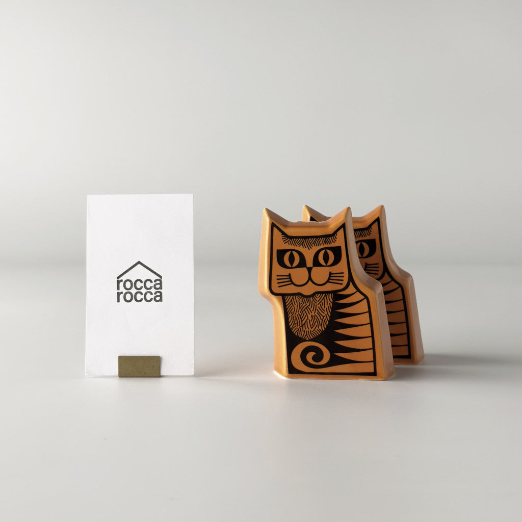 Hornsea Cat ソルト&ペッパー セット Orange