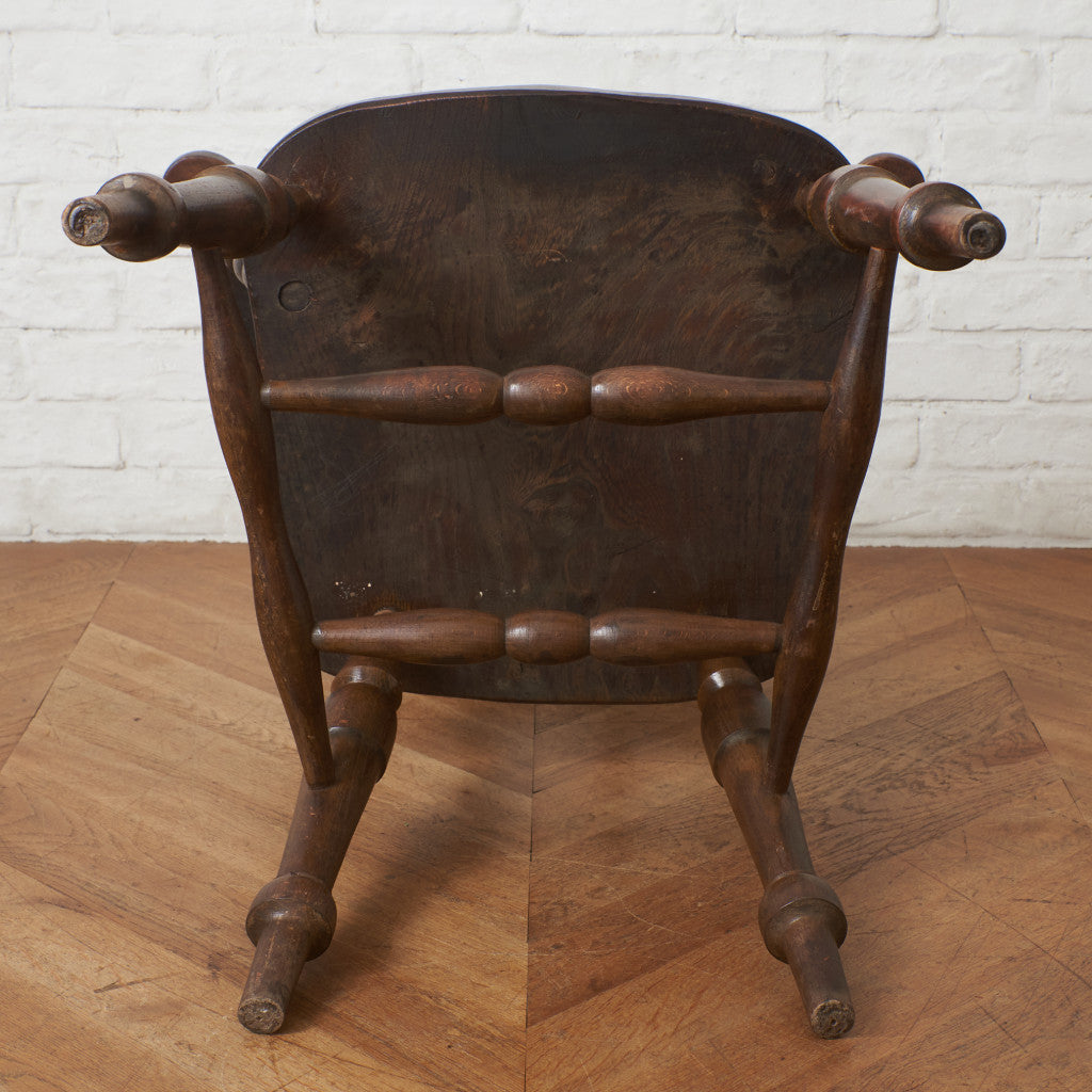 英国アンティーク スモーカーズボウ ウィンザーチェア