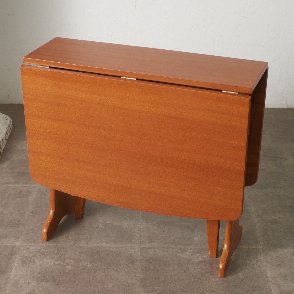 ヴィンテージ ドロップリーフ ゲートレッグテーブル