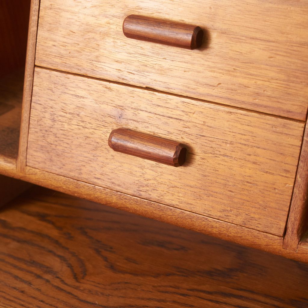 ジャパンヴィンテージ デスク & チェア / 張替済