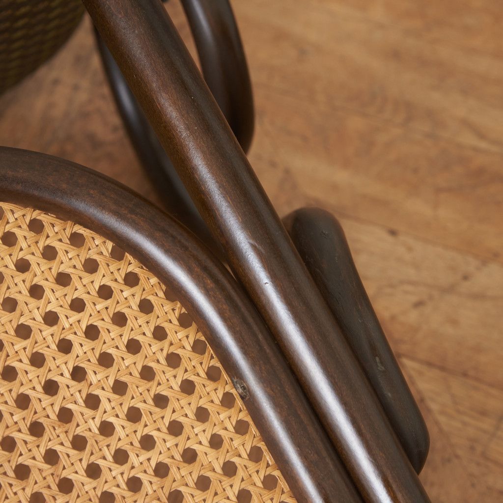 籐張り ベントウッドサイドチェア / ダイニングチェア