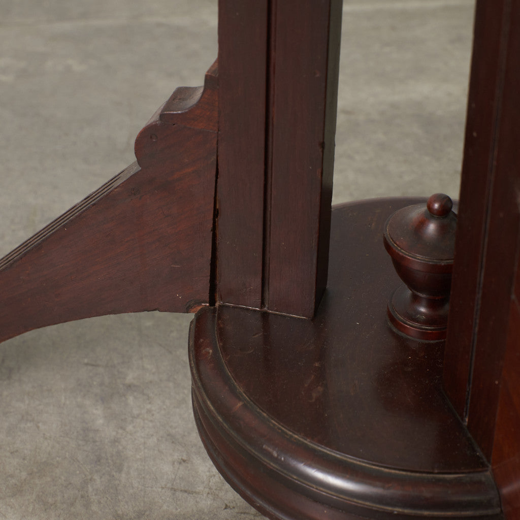 クラシック マホガニー材 ポールハンガー