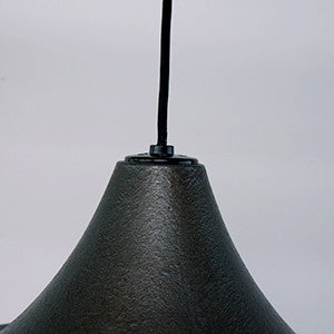 Rona ペンダントランプ / L 錆鉄風 ブラック