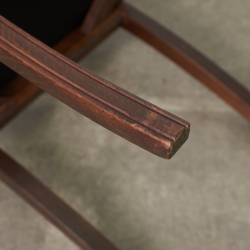 リージェンシー様式 ダイニングチェア 4脚セット / 張替済