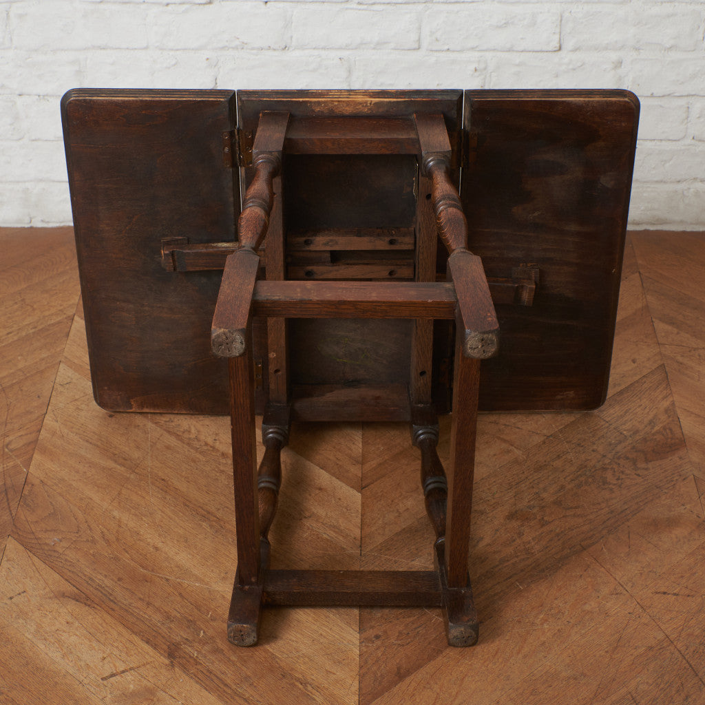 英国クラシック ドロップリーフ コーヒーテーブル