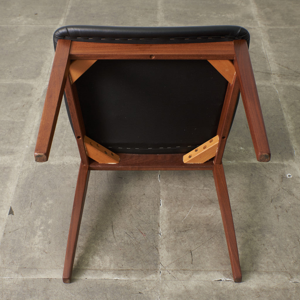 スラットバックアームチェア / 張替済