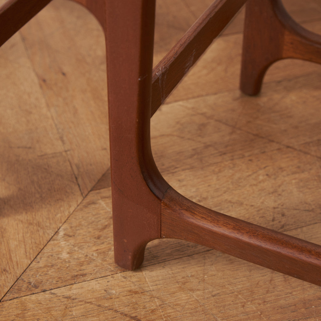 オールドマルニ 孔雀印 サイドテーブル 2点セット