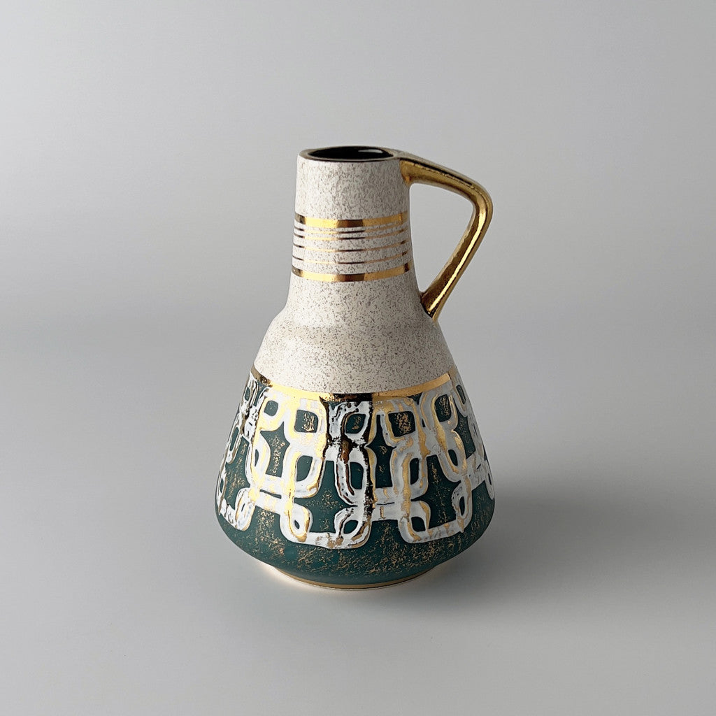 German Art Pottery フラワーベース