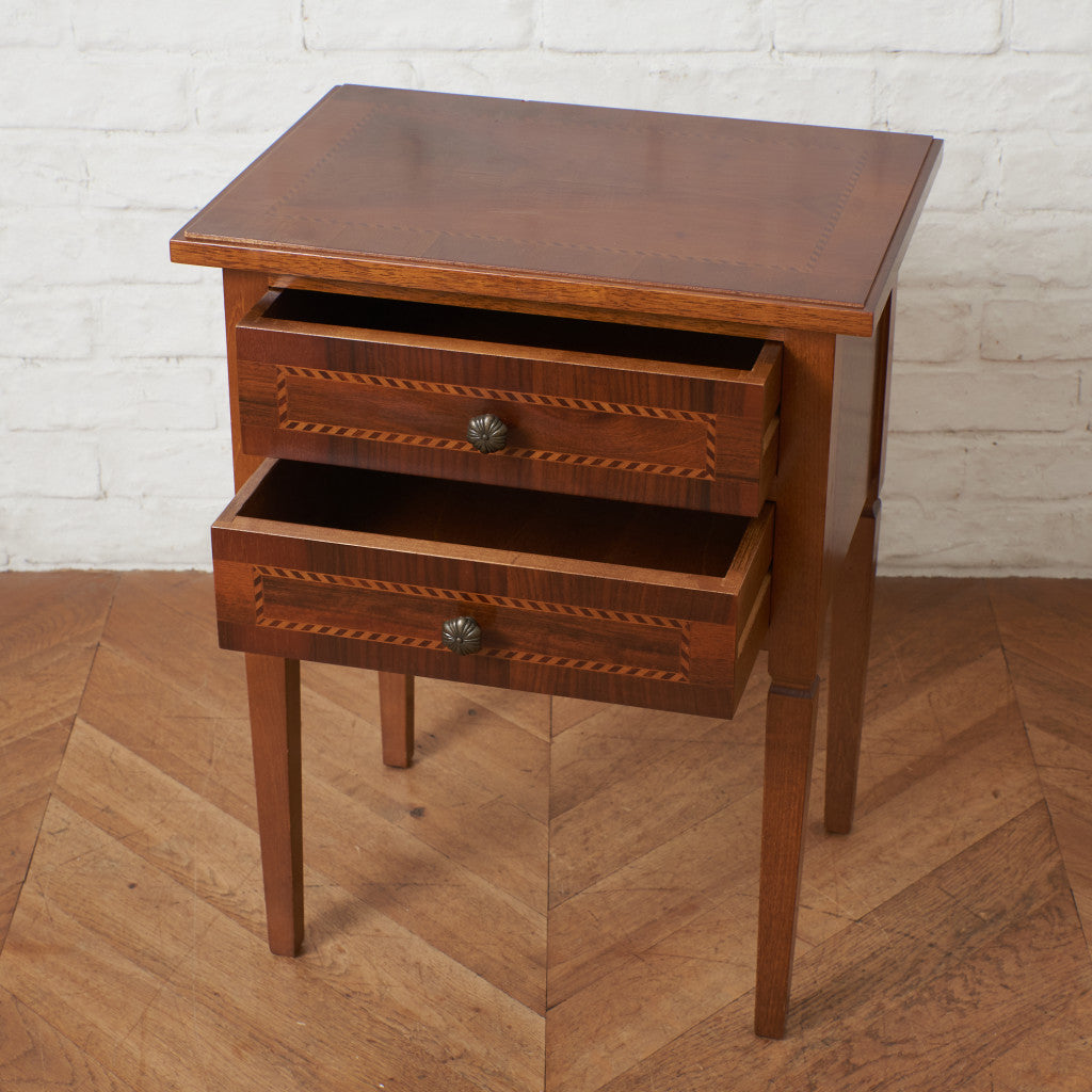 西洋クラシック 木象嵌サイドチェスト