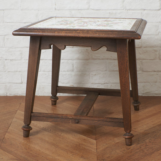 神戸洋家具 タイルトップ サイドテーブル