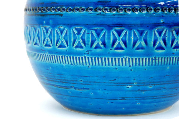 リミニブルー フラワーベース M No.79