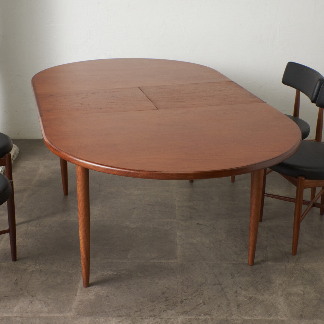 エクステンション オーバルダイニングテーブル