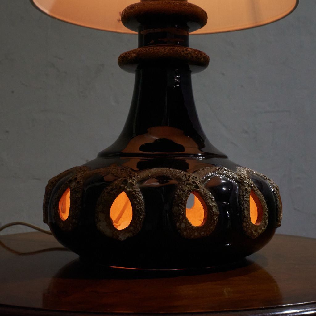 西ドイツヴィンテージ Fat lava テーブルランプ
