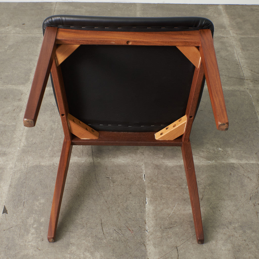 スラットバックアームチェア / 張替済