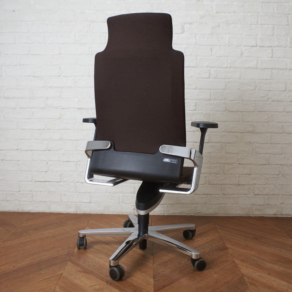 ON ヘッドレスト付 ハイバックオフィスチェア 175/7H