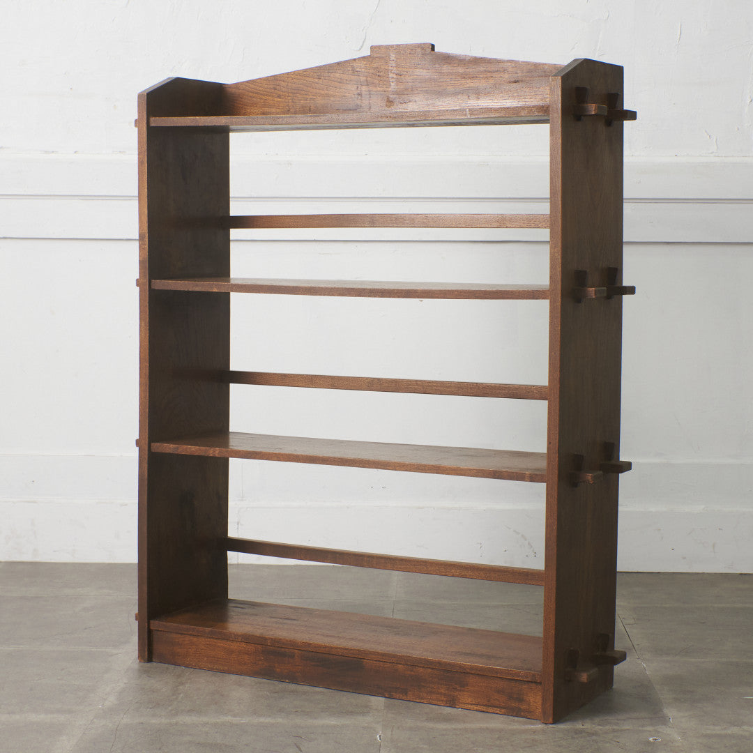 年代物 欅材 ブックケース – rocca rocca