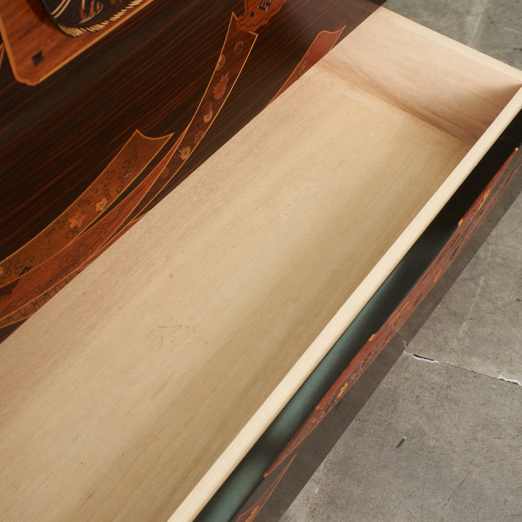 精密木象嵌 工芸チェスト