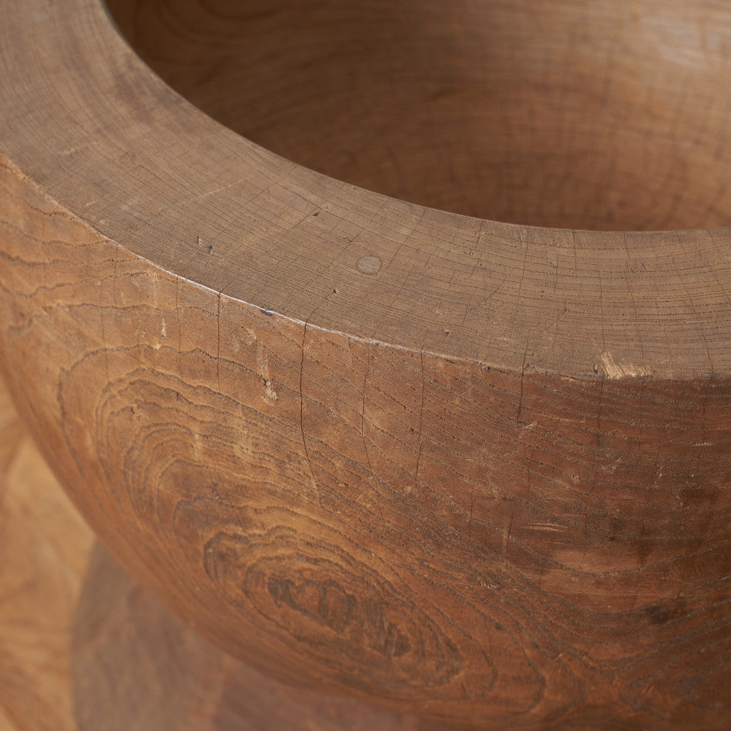 年代物 うす ガラス天板テーブル